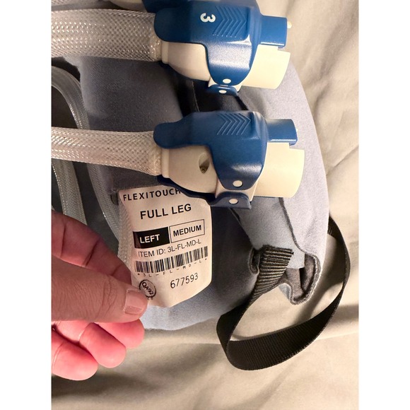 Tactile Medical Flexitouch Plus Full Leg Medium & Trunk Small Garments Grey - Picture 6 of 14